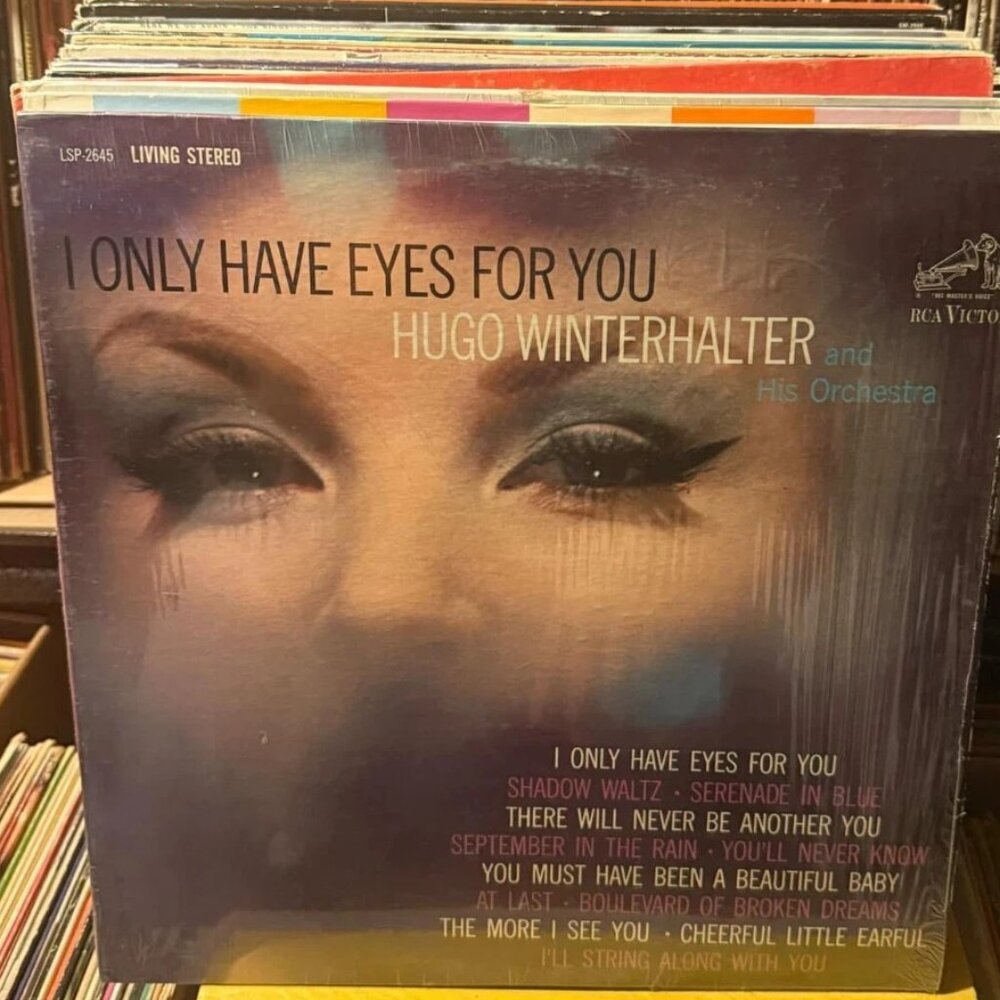 Hugo Winterhalter – I Only Have Eyes For You Vintage 33rpm VG+ AB77